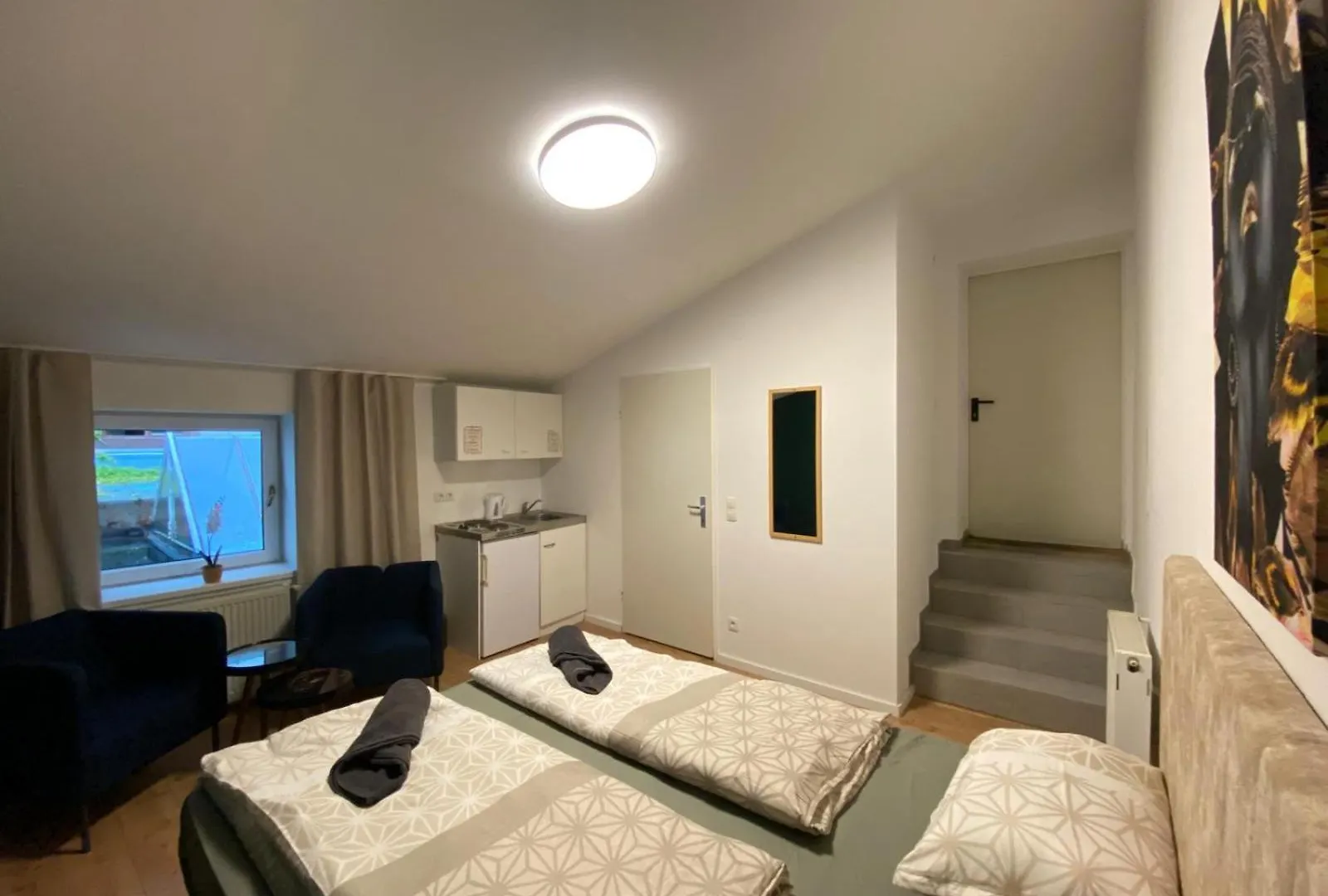8 Fully Equipped Studio Apt W Terrace Margareten Bécs 0*,
