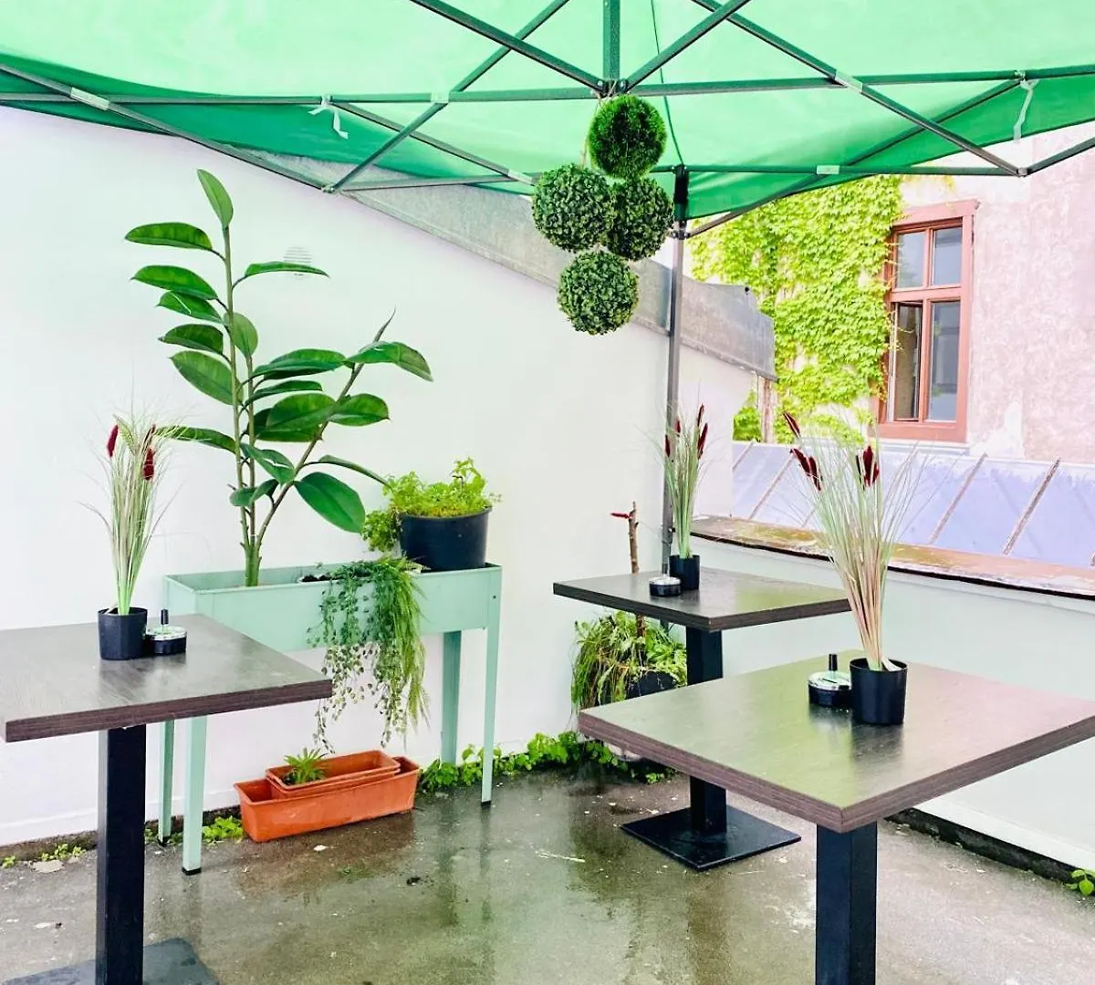 Apartman 8 Fully Equipped Studio Apt W Terrace Margareten Bécs Ausztria