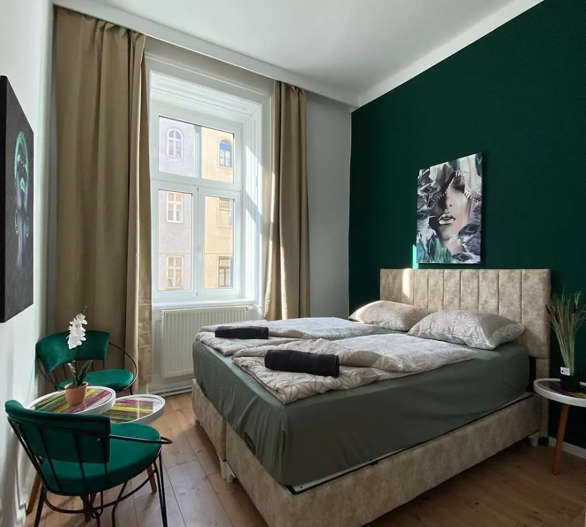 8 Fully Equipped Studio Apt W Terrace Margareten Βιέννη 0*,
